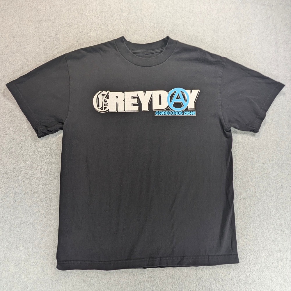 G59 Records Grey Day 2024 Tour Shirt Mens Large Black Suicideboys Concert Tee